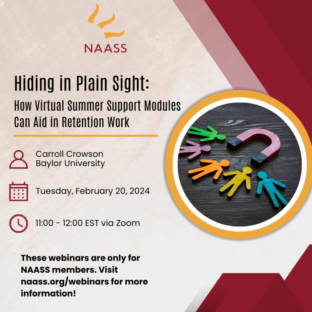 Module Webinar Webinars – NAASS