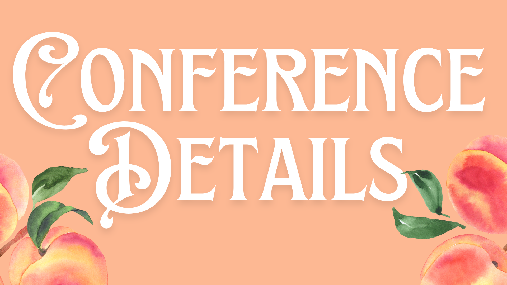 Conference Details Graphic